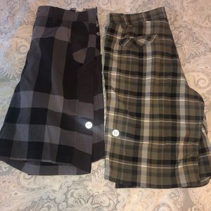 2 Pairs of Lulu Lemon Shorts-Sz 34